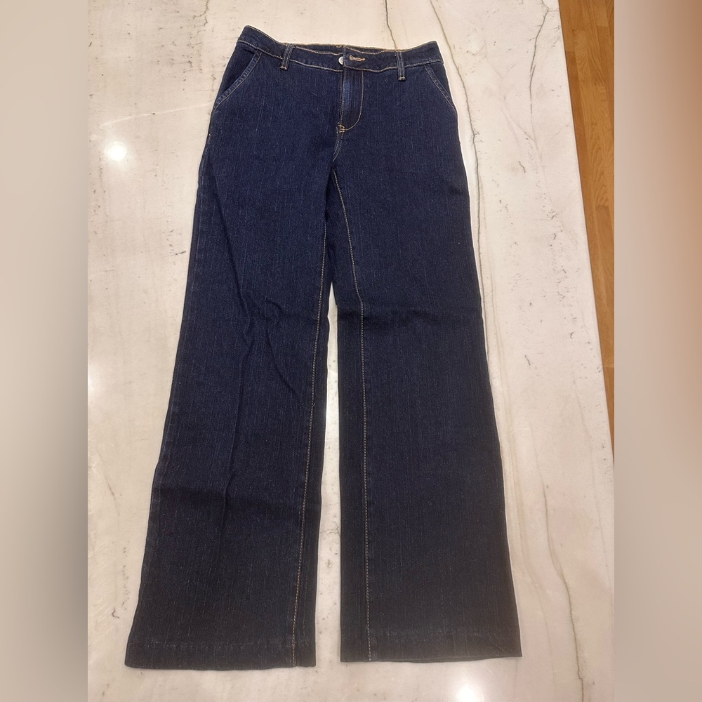 Brandy Melville Deep Blue Flare Jeans